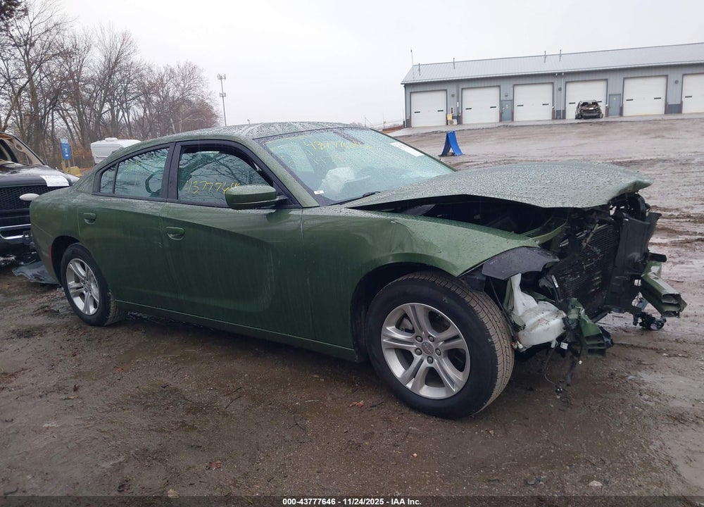 2022 DODGE CHARGER SXT RWD VIN: 2C3CDXBG2NH261478