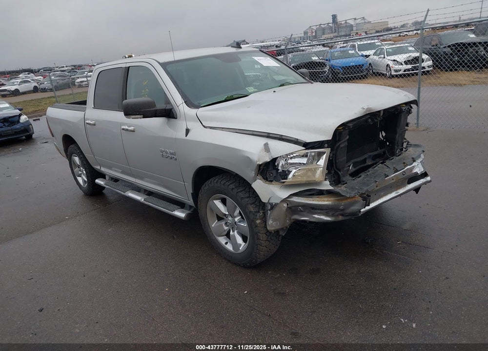 2017 RAM 1500 BIG HORN  4X4 5'7 BOX VIN: 3C6RR7LT5HG505686