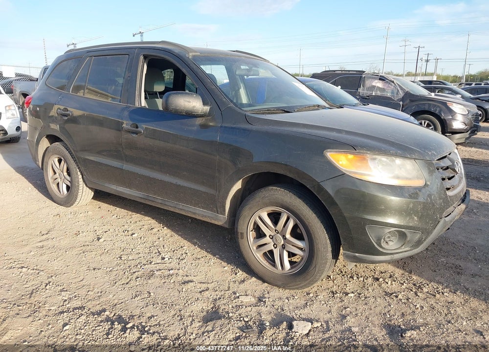 2010 HYUNDAI SANTA FE GLS VIN: 5NMSG3AB2AH384063
