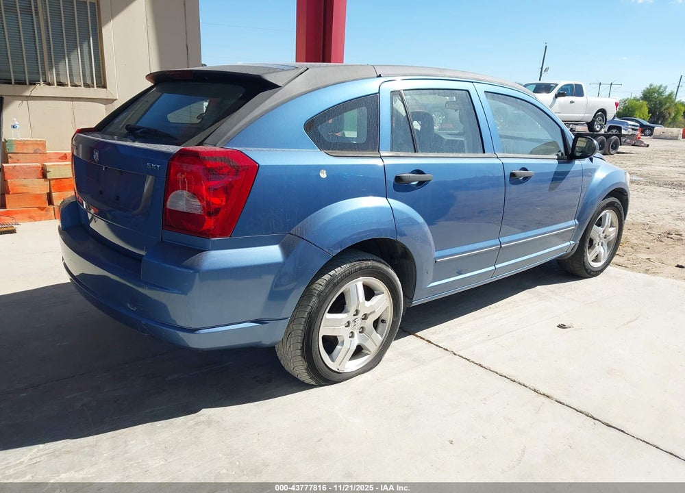 2007 DODGE CALIBER SXT VIN: 1B3HB48BX7D149725