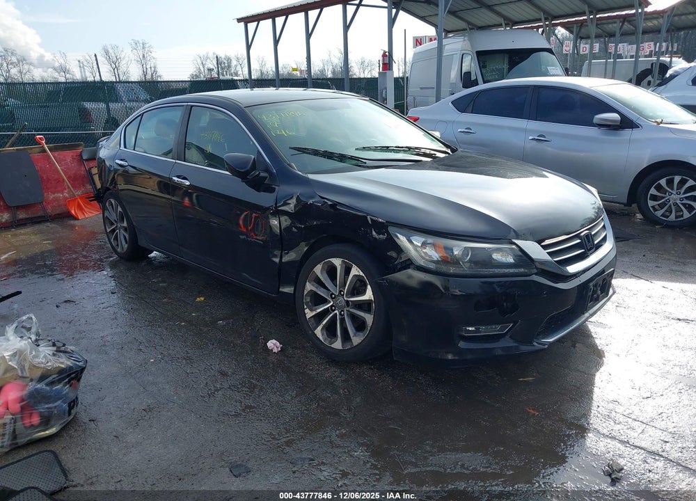 2013 HONDA ACCORD SPORT VIN: 1HGCR2F5XDA124909