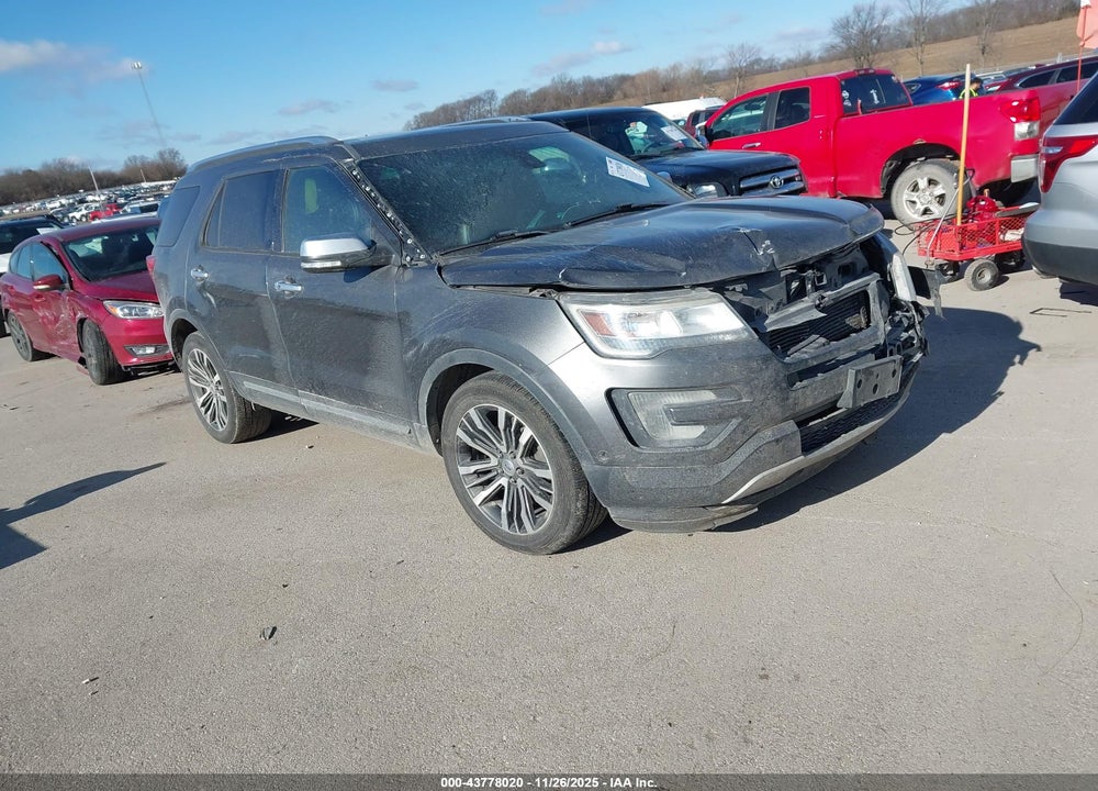 2016 FORD EXPLORER PLATINUM VIN: 1FM5K8HT0GGC58108
