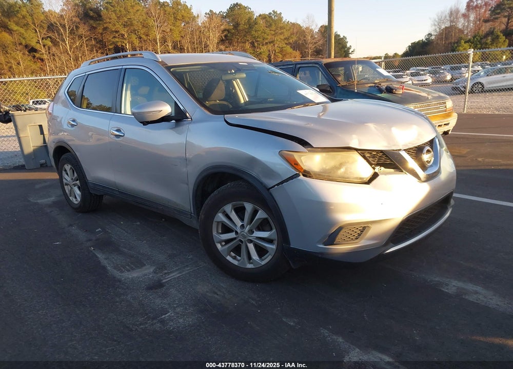 2015 NISSAN ROGUE SV VIN: 5N1AT2MT0FC895956