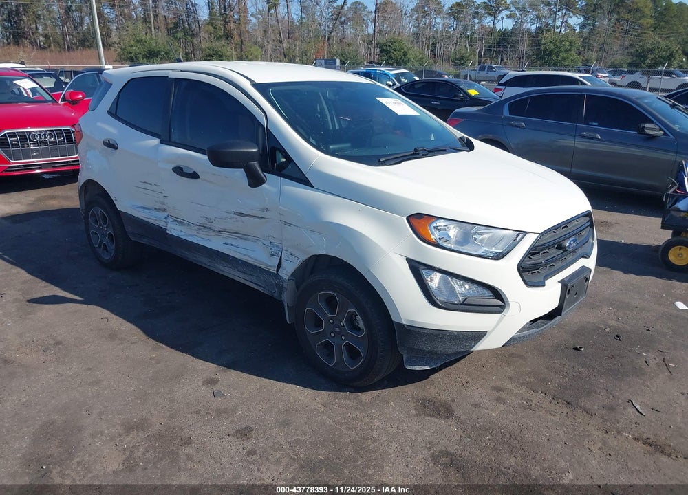 2021 FORD ECOSPORT S VIN: MAJ6S3FLXMC450868