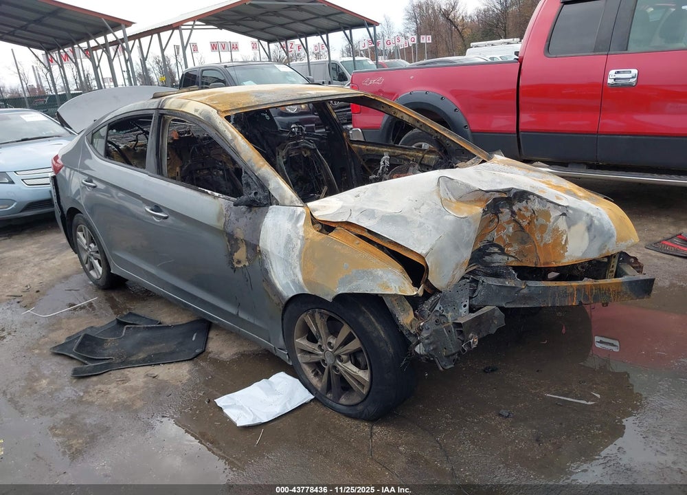 2018 HYUNDAI ELANTRA SEL VIN: KMHD84LF5JU534893