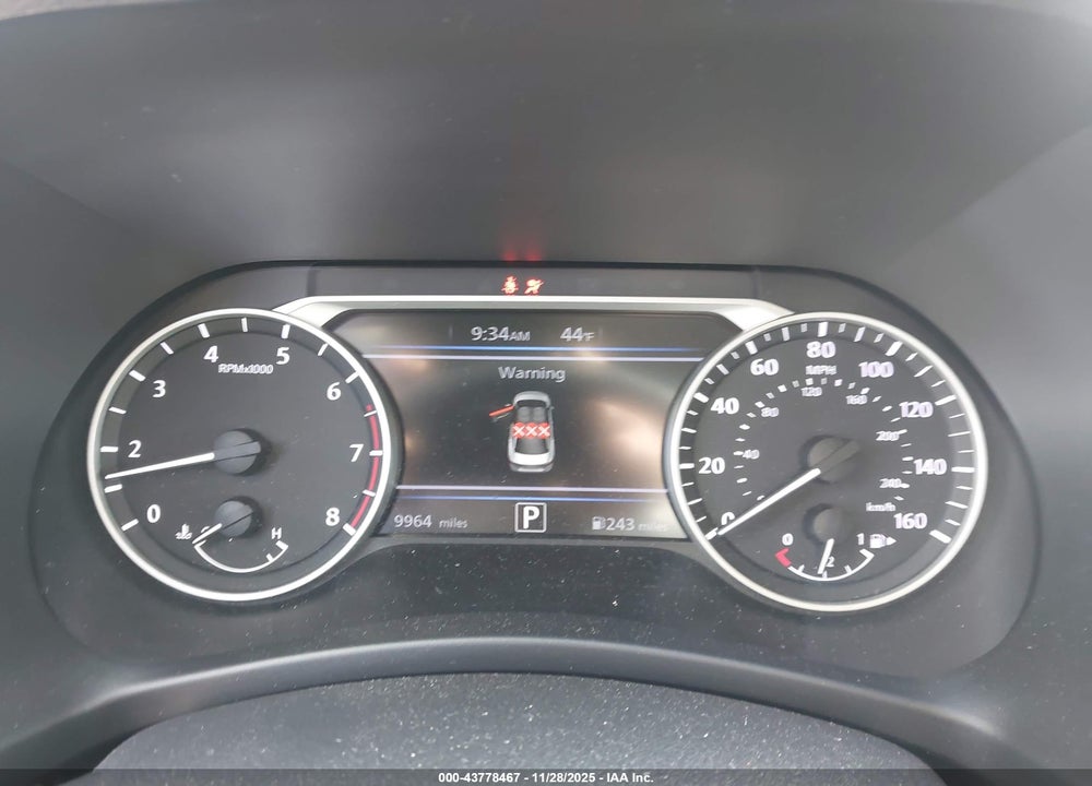 2025 NISSAN SENTRA SV VIN: 3N1AB8CV7SY215245