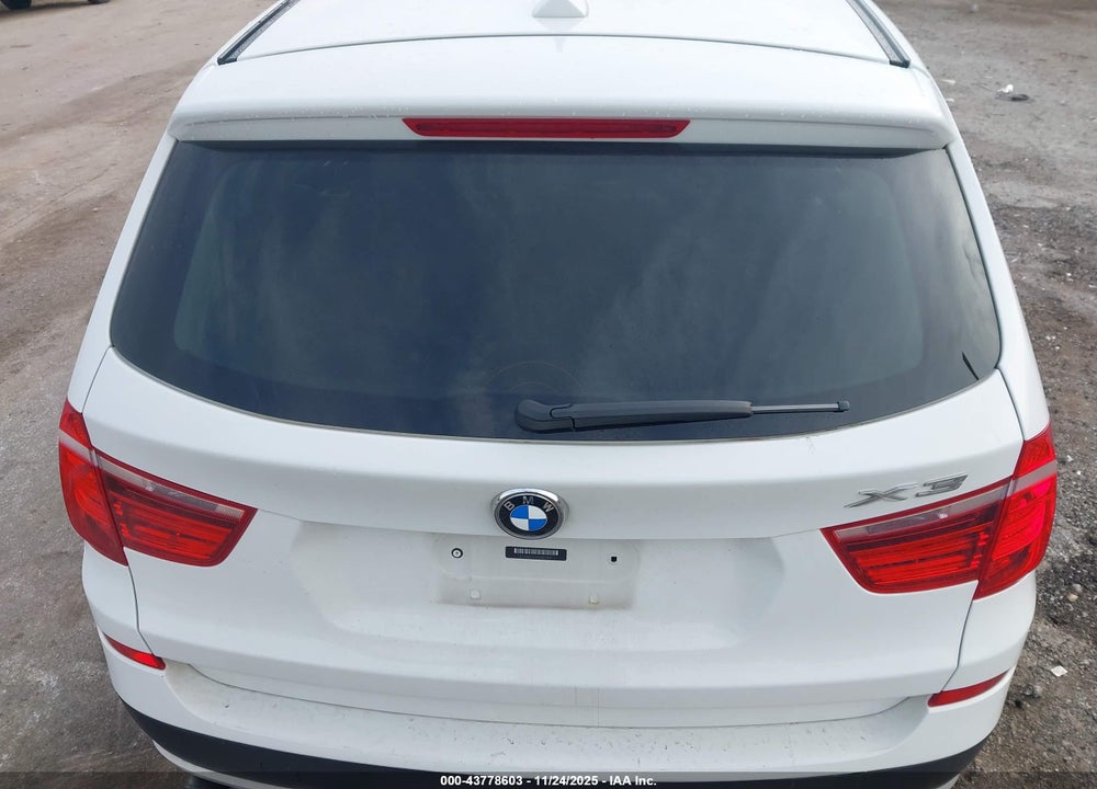 2014 BMW X3 XDRIVE35I VIN: 5UXWX7C54E0E75701