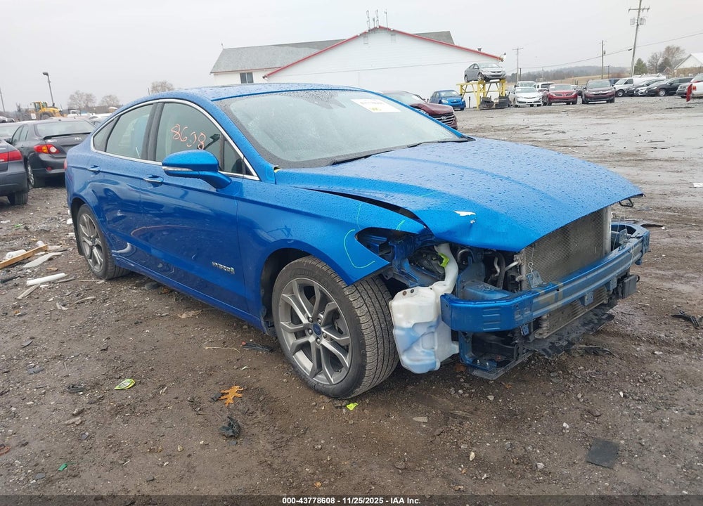 2019 FORD FUSION HYBRID TITANIUM VIN: 3FA6P0RU1KR266955