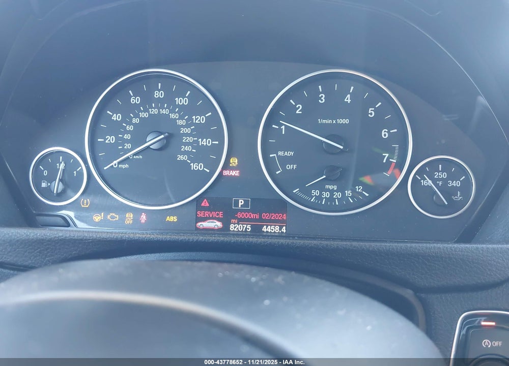 2014 BMW 320I VIN: WBA3B1G58ENS77081