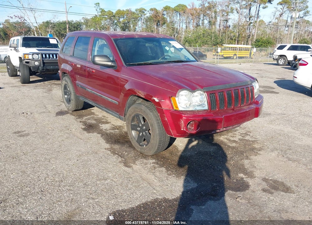 2007 JEEP GRAND CHEROKEE LAREDO VIN: 1J8GR48K97C615312