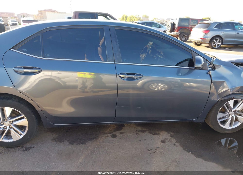2015 TOYOTA COROLLA LE ECO PLUS VIN: 5YFBPRHE8FP178651