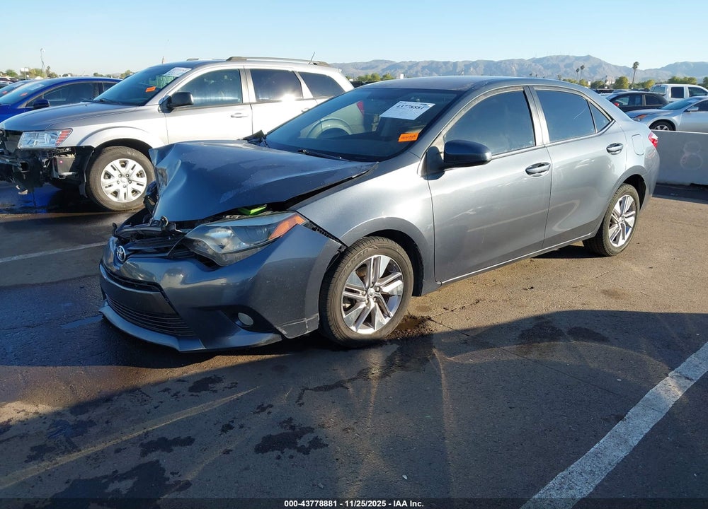 2015 TOYOTA COROLLA LE ECO PLUS VIN: 5YFBPRHE8FP178651