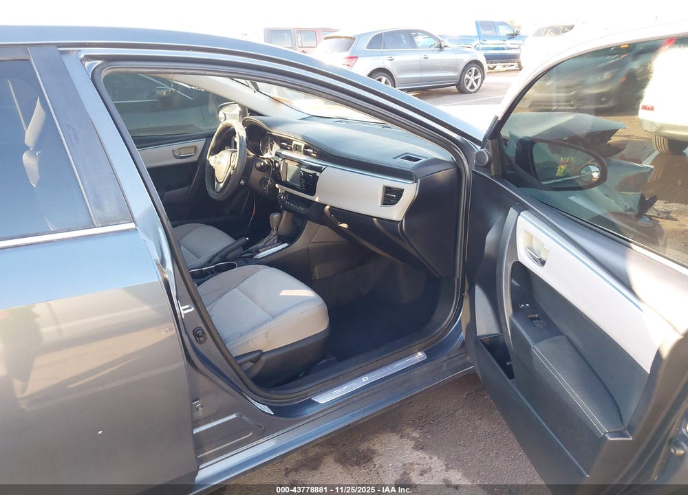 2015 TOYOTA COROLLA LE ECO PLUS VIN: 5YFBPRHE8FP178651