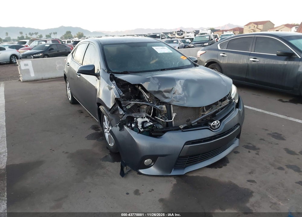 2015 TOYOTA COROLLA LE ECO PLUS VIN: 5YFBPRHE8FP178651