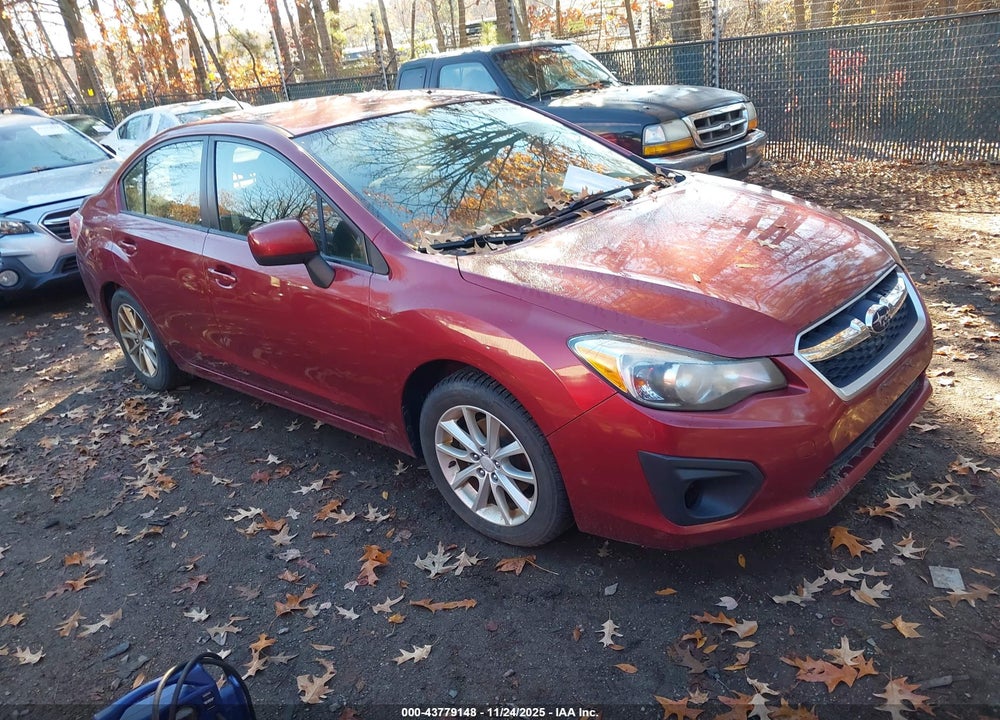 2013 SUBARU IMPREZA 2.0I PREMIUM VIN: JF1GJAC65DH033476