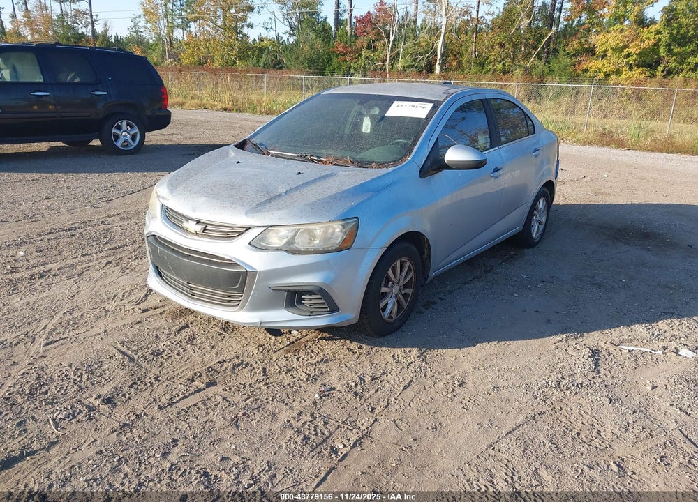 2017 CHEVROLET SONIC LT AUTO VIN: 1G1JD5SH3H4154286