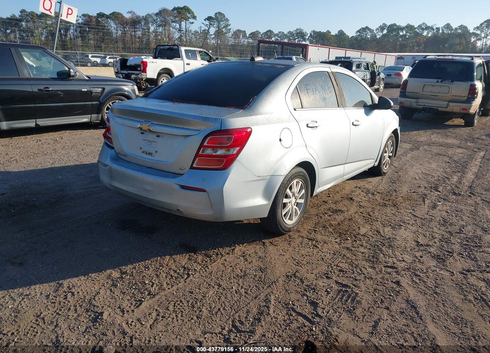 2017 CHEVROLET SONIC LT AUTO VIN: 1G1JD5SH3H4154286