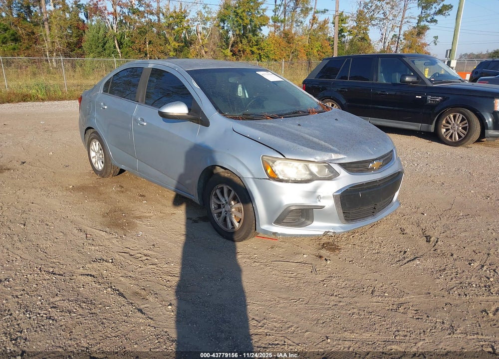2017 CHEVROLET SONIC LT AUTO VIN: 1G1JD5SH3H4154286