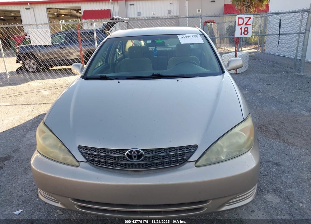 2004 TOYOTA CAMRY LE V6/XLE V6 VIN: 4T1BF32K94U583704