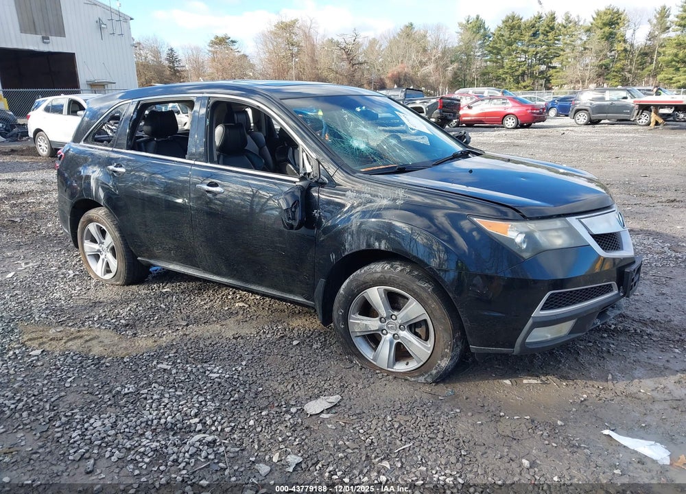 2011 ACURA MDX VIN: 2HNYD2H20BH520460