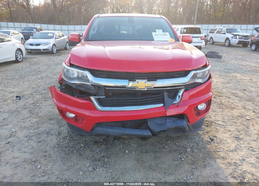 2016 CHEVROLET COLORADO LT VIN: 1GCHSCE32G1367083