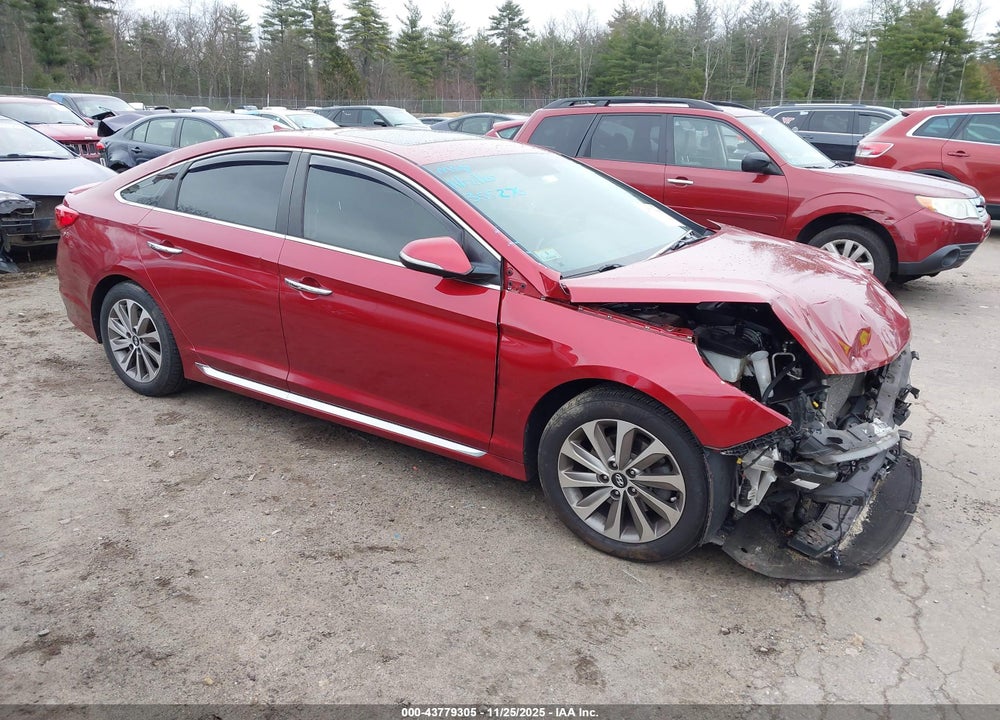 2016 HYUNDAI SONATA SPORT VIN: 5NPE34AFXGH355276