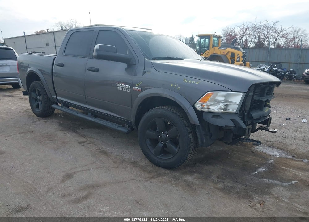2016 RAM 1500 OUTDOORSMAN VIN: 1C6RR7LT5GS410035
