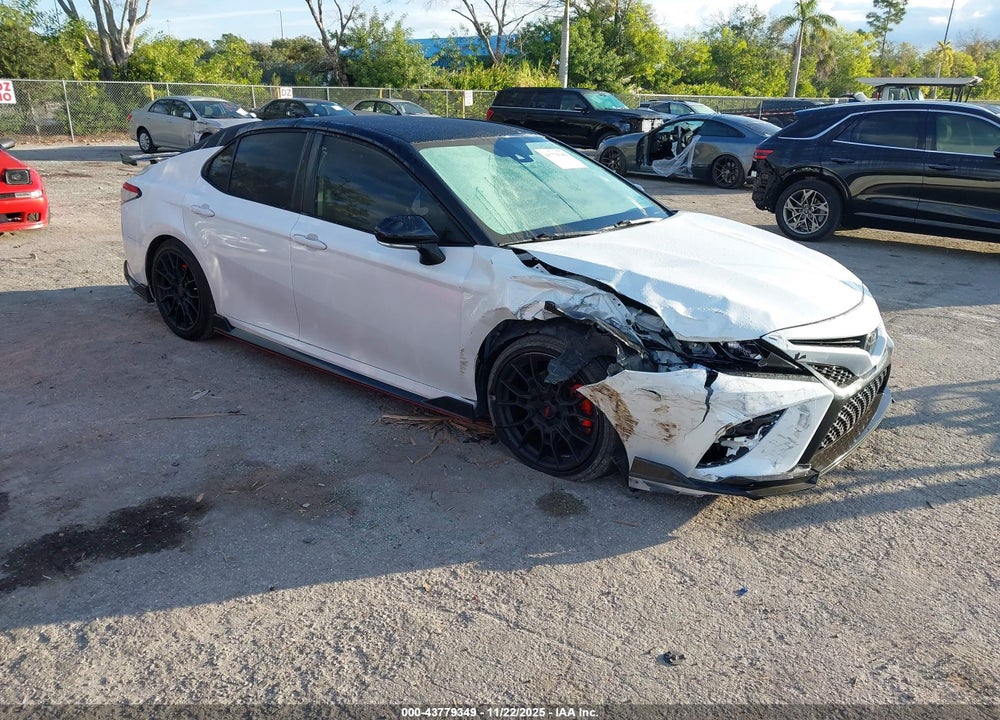 2022 TOYOTA CAMRY TRD VIN: 4T1KZ1AK4NU061996