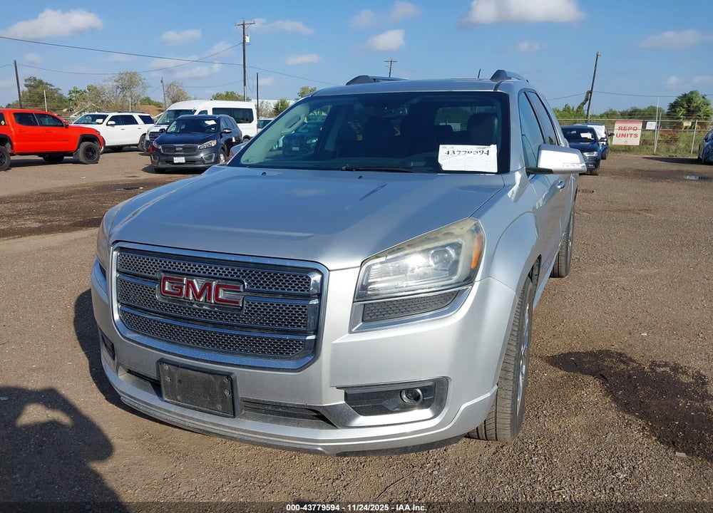2013 GMC ACADIA DENALI VIN: 1GKKRTKDXDJ220346