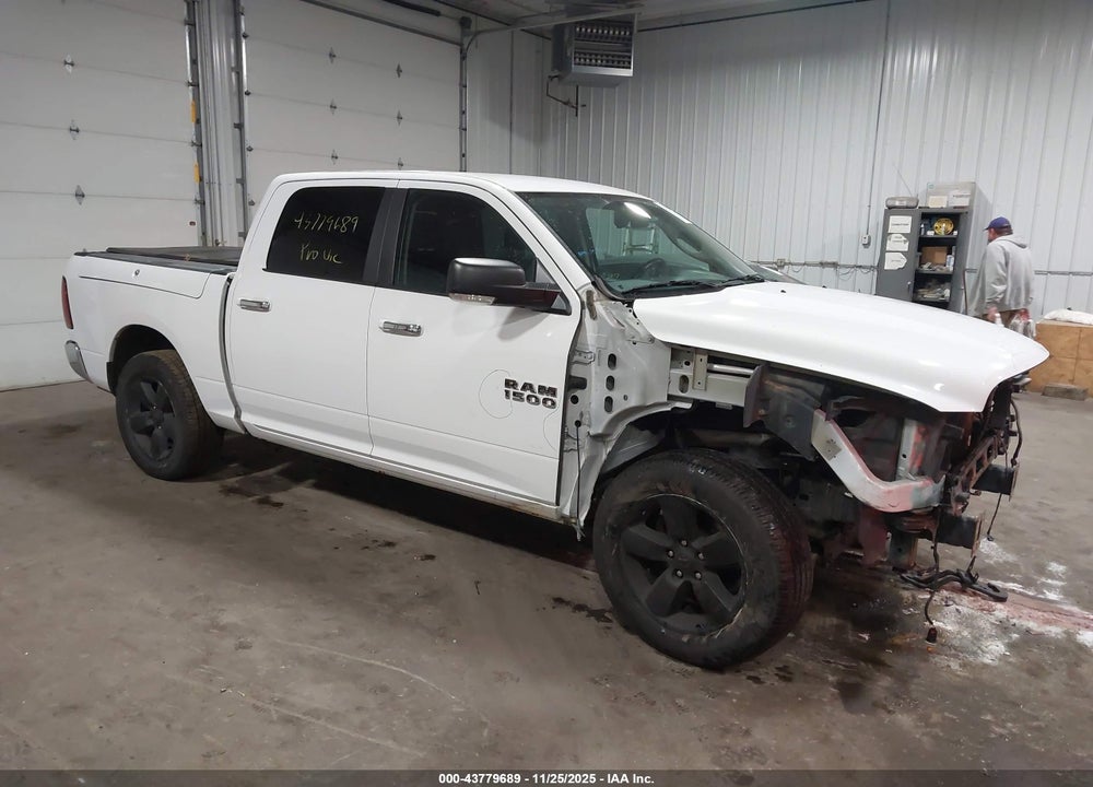 2016 RAM 1500 BIG HORN VIN: 1C6RR7LT9GS301836