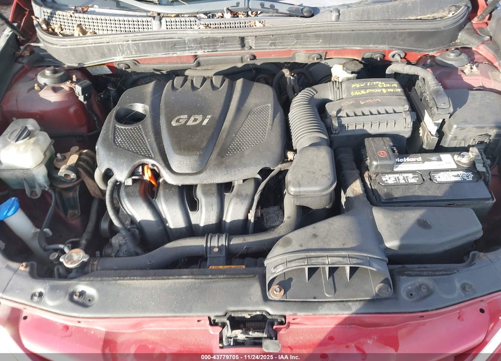 2011 HYUNDAI SONATA GLS VIN: 5NPEB4AC1BH234069
