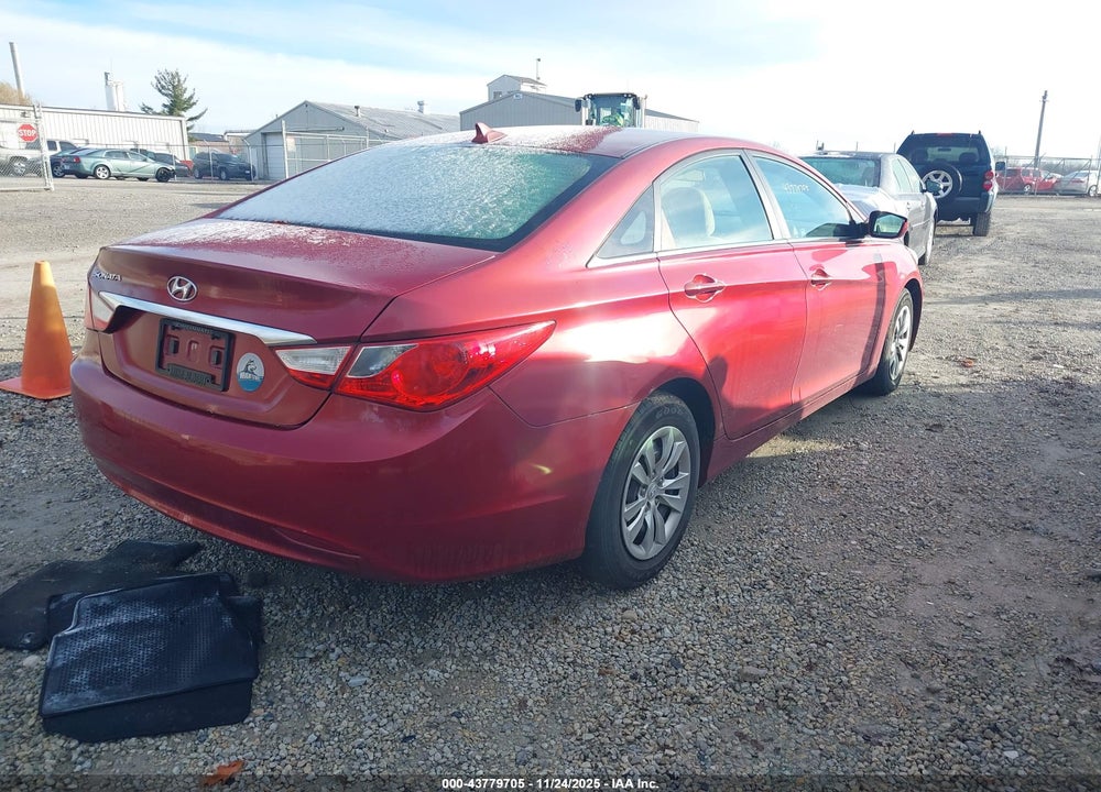 2011 HYUNDAI SONATA GLS VIN: 5NPEB4AC1BH234069