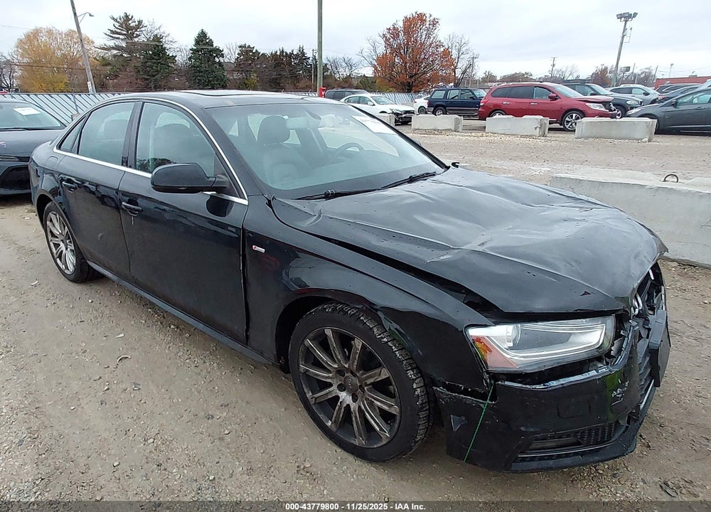 2014 AUDI A4 2.0T PREMIUM VIN: WAUAFAFLXEN026865