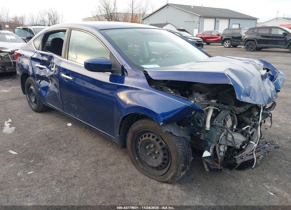 2017 NISSAN SENTRA SV VIN: 3N1AB7AP1HL647365