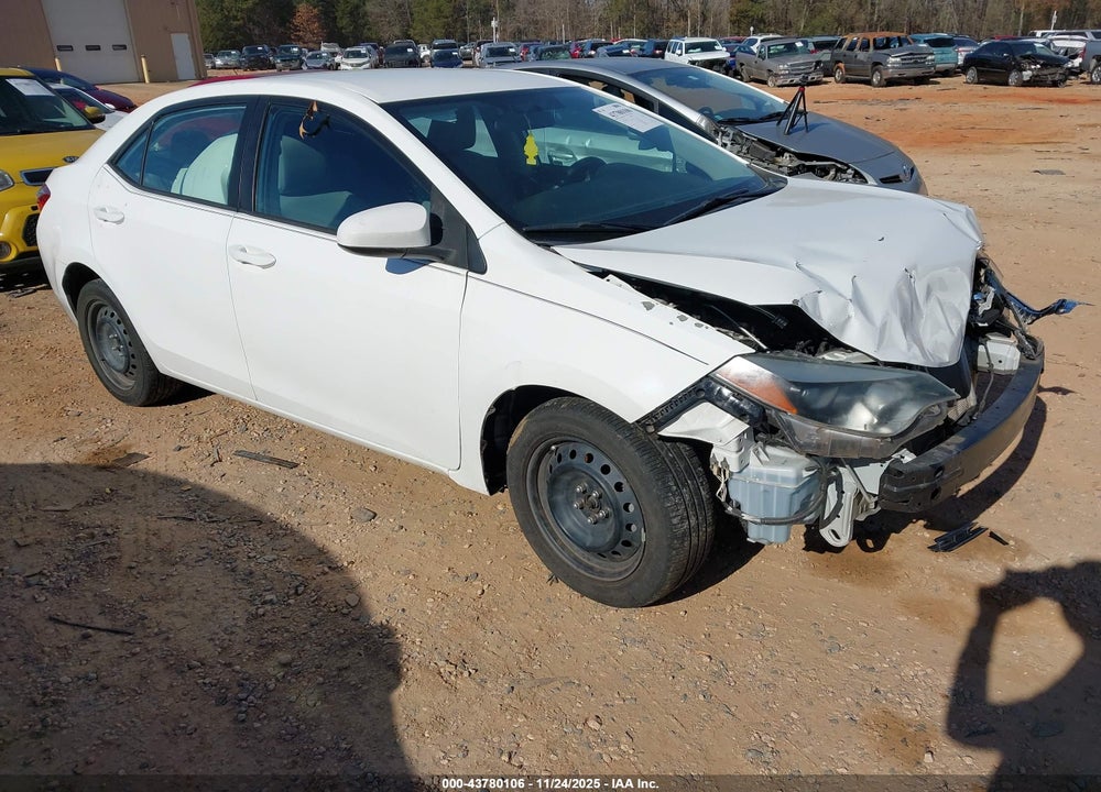 2016 TOYOTA COROLLA LE VIN: 5YFBURHE8GP499762