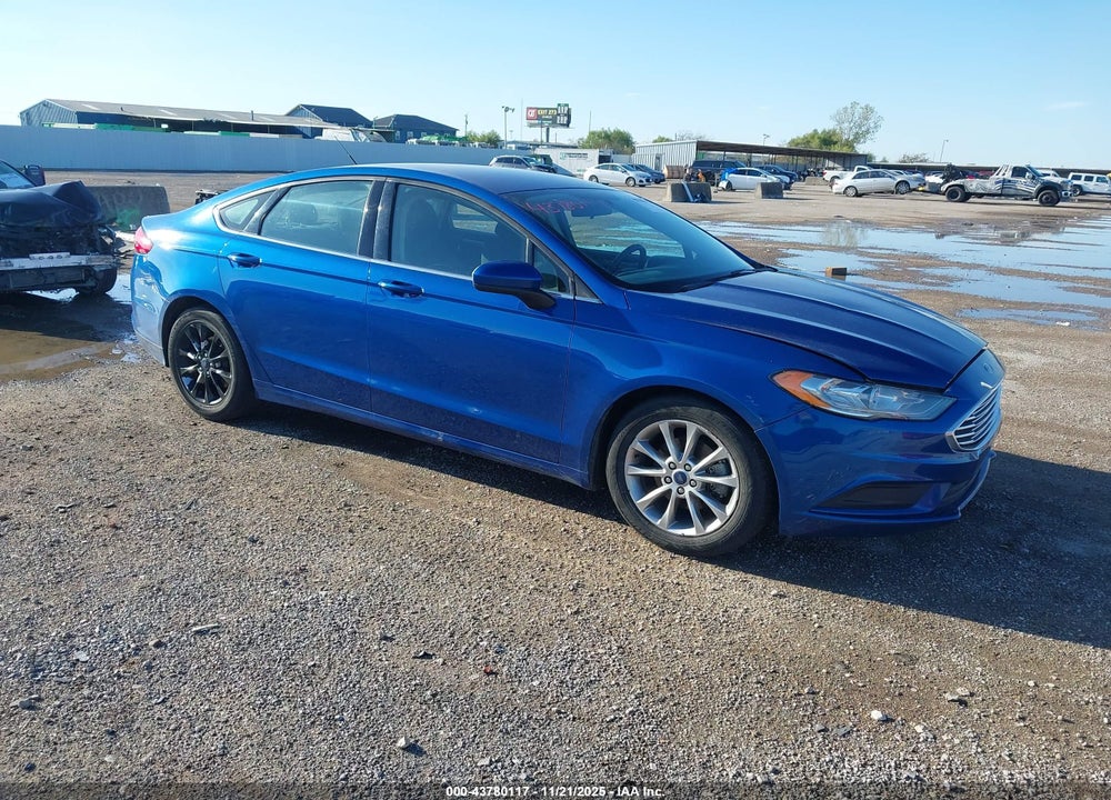 2017 FORD FUSION SE VIN: 3FA6P0HD7HR291921