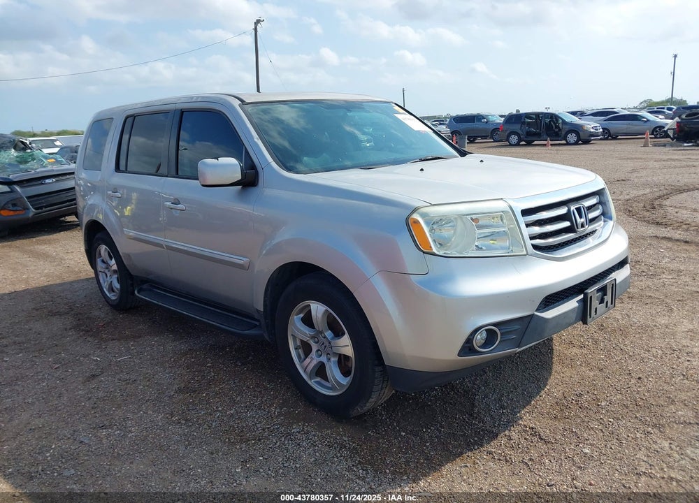 2013 HONDA PILOT EX-L VIN: 5FNYF3H52DB002701