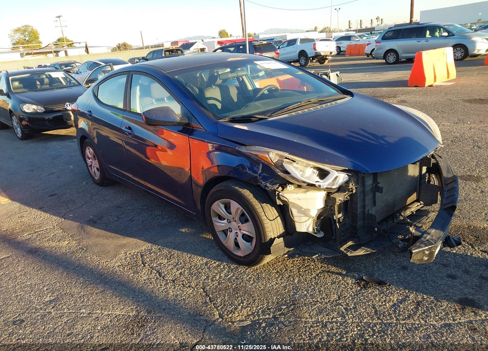 2016 HYUNDAI ELANTRA SE VIN: 5NPDH4AE9GH771470
