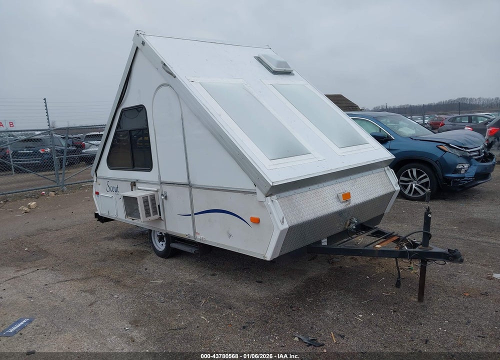 2007 ALINER SCOUT POP UP CAMPER VIN: 1C9AS15107A237172