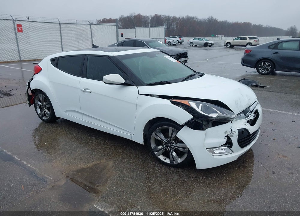 2016 HYUNDAI VELOSTER VIN: KMHTC6AD2GU289356
