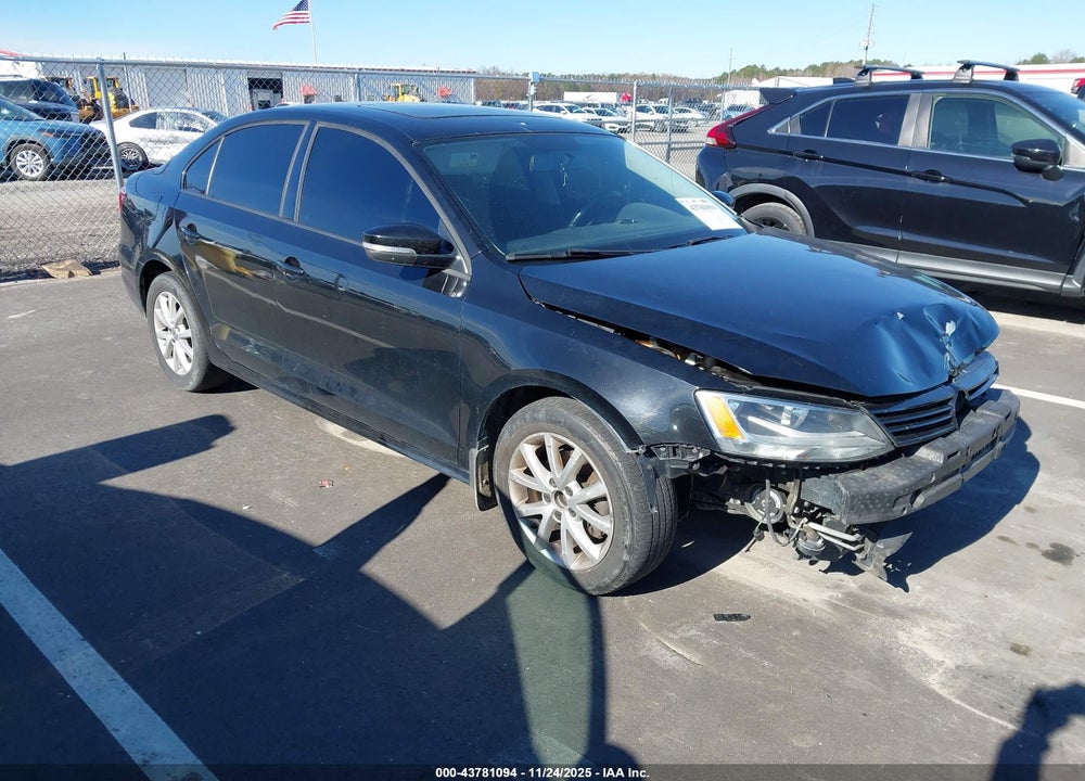 2012 VOLKSWAGEN JETTA 2.5L SE VIN: 3VWDP7AJ7CM452278