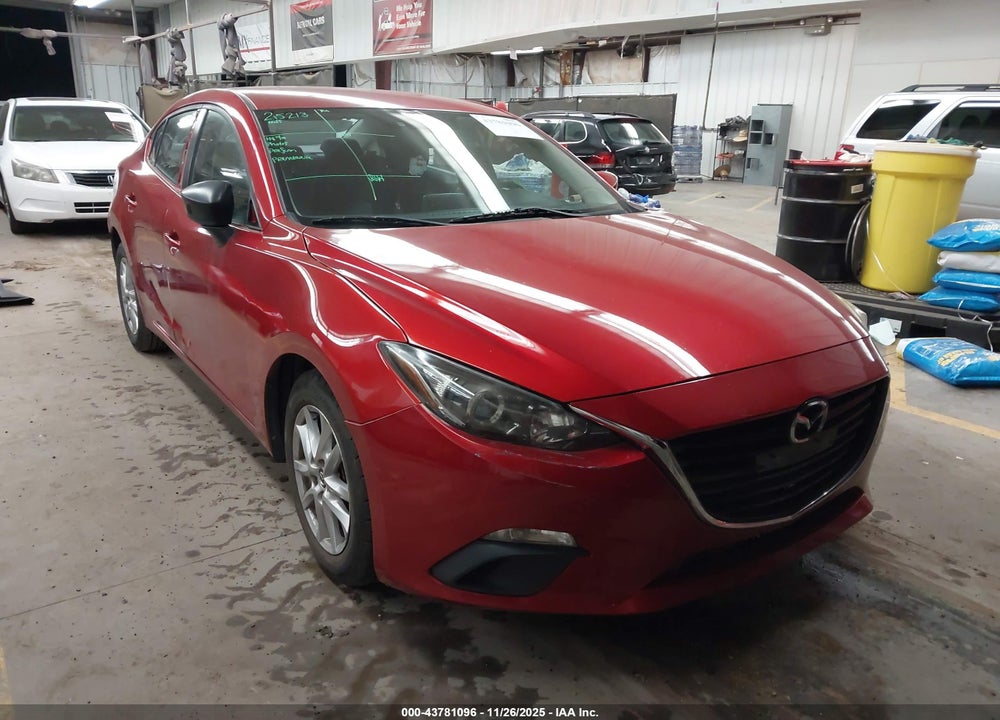 2016 MAZDA 3 I SPORT VIN: JM1BM1U74G1332649