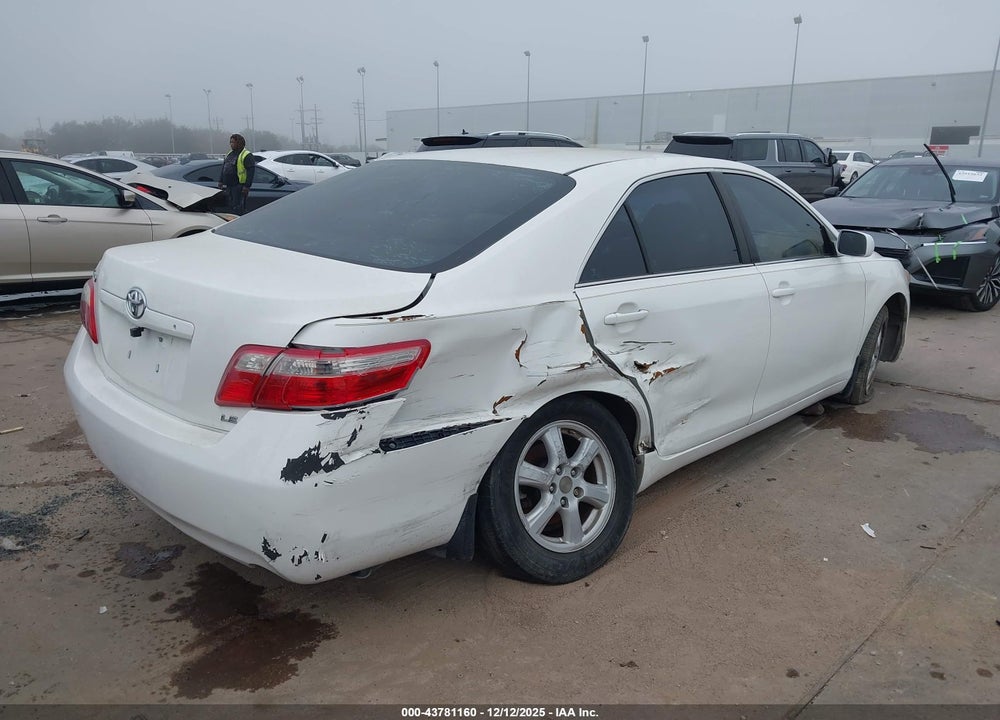2007 TOYOTA CAMRY LE VIN: 4T1BE46K07U544040