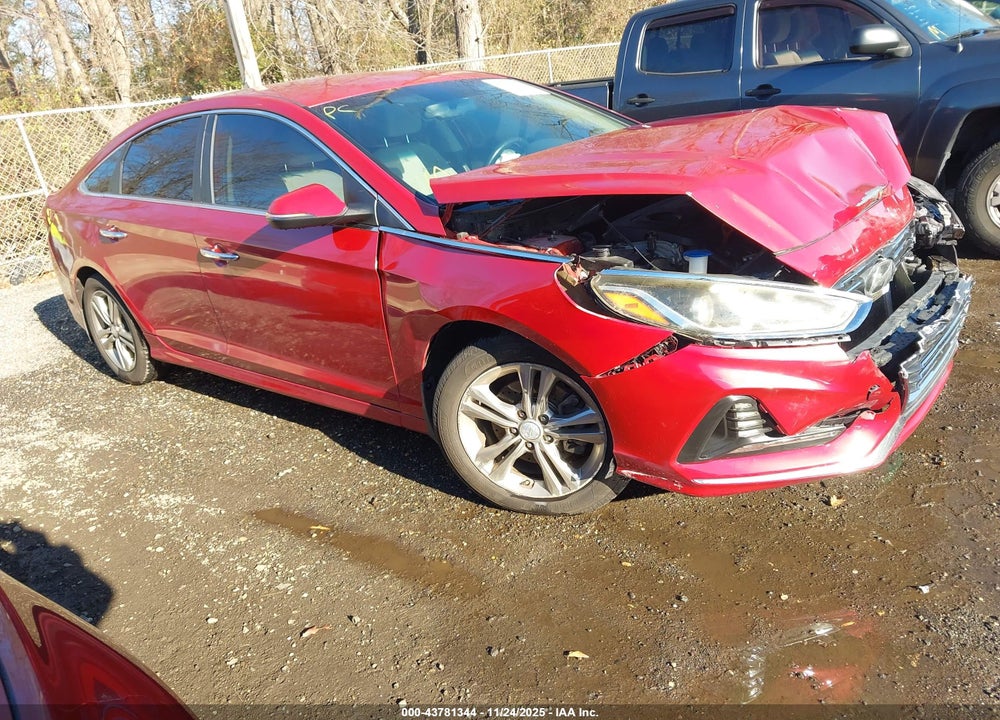 2018 HYUNDAI SONATA SEL VIN: 5NPE34AF2JH634681