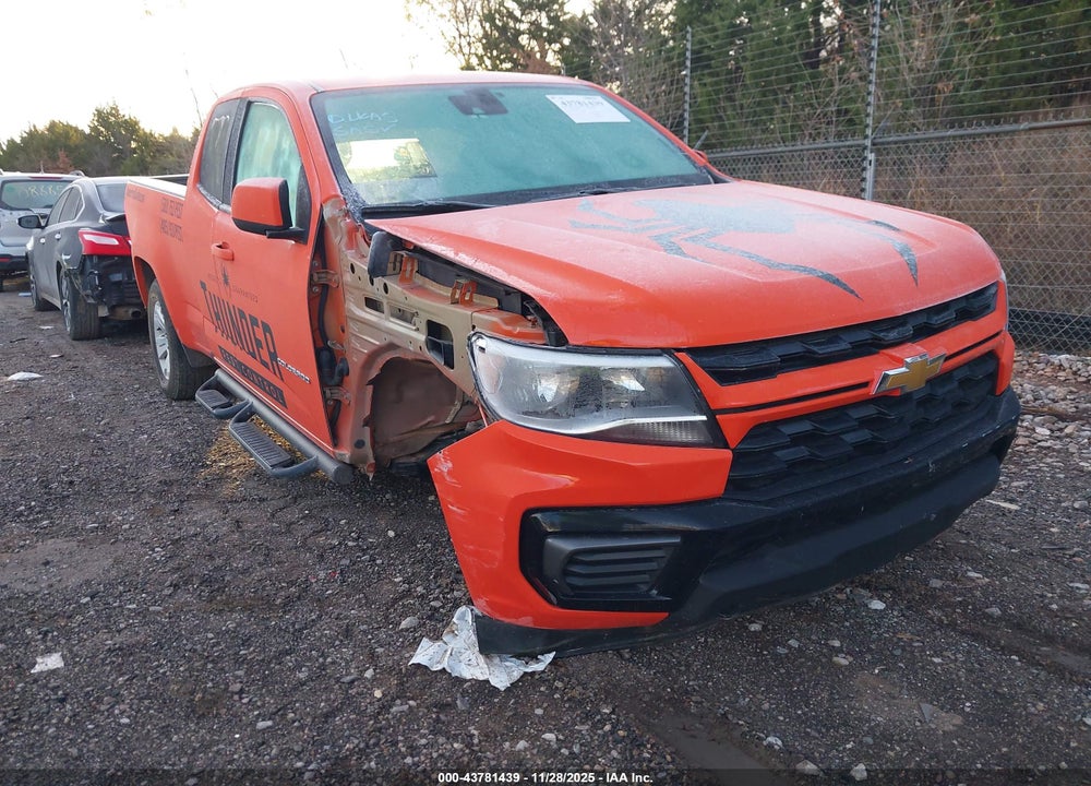 2021 CHEVROLET COLORADO 4WD  LONG BOX LT VIN: 1GCHTCEA9M1288937