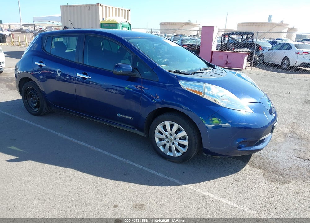 2017 NISSAN LEAF S VIN: 1N4BZ0CP6HC310063