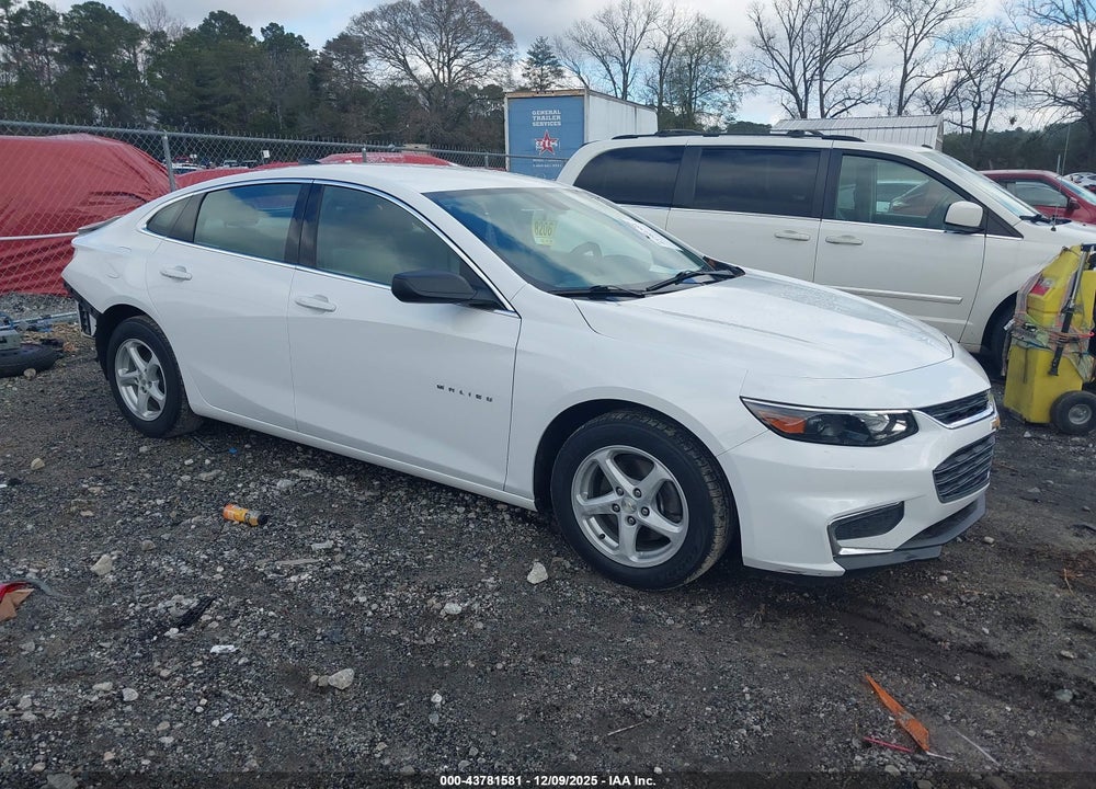 2016 CHEVROLET MALIBU LS VIN: 1G1ZB5ST2GF274824
