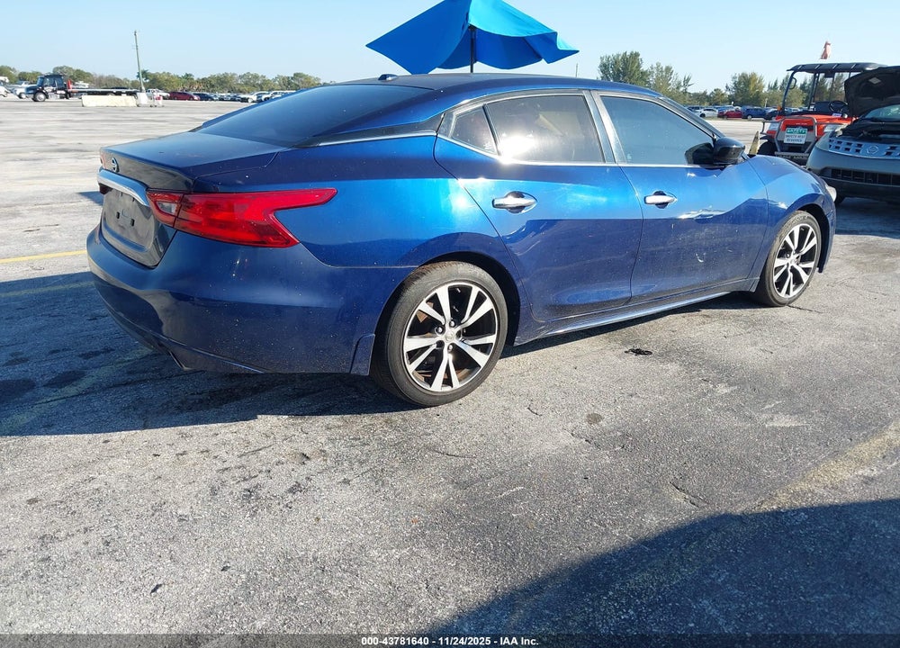 2016 NISSAN MAXIMA 3.5 S VIN: 1N4AA6AP2GC378030