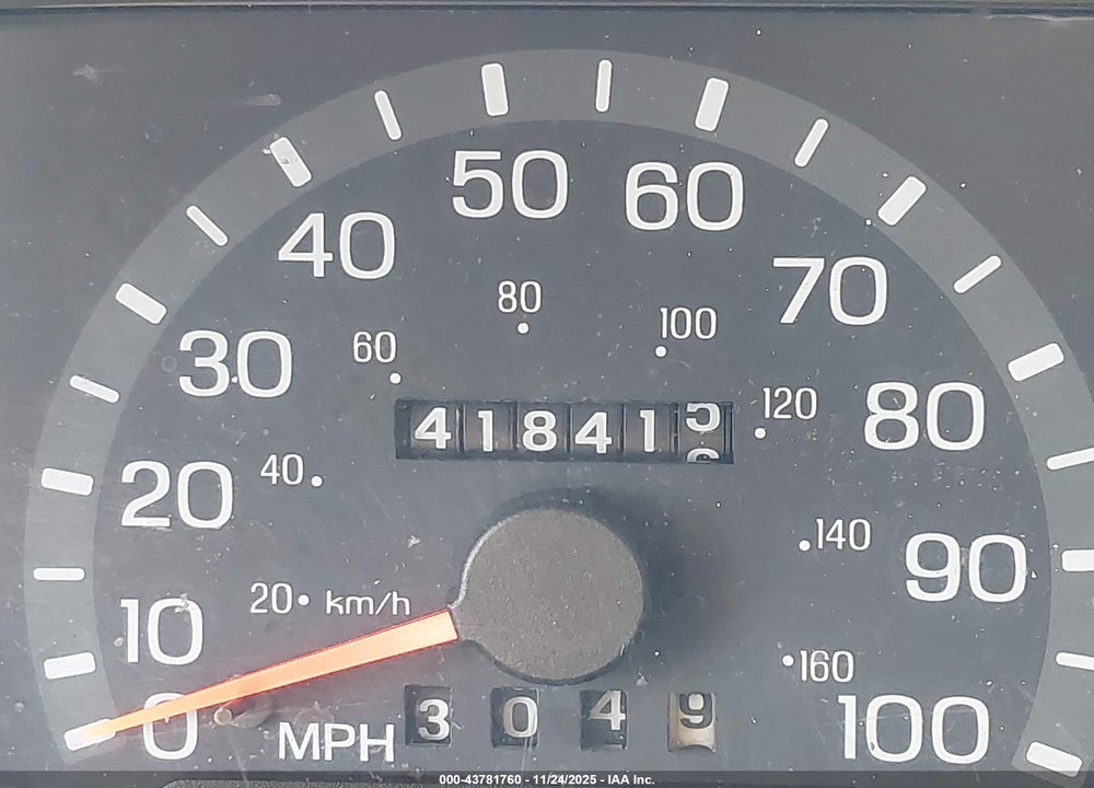 1998 FORD E-250 COMMERCIAL/RECREATIONAL VIN: 1FTPE24L5WHB75421