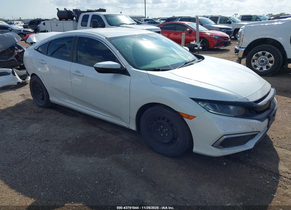 2019 HONDA CIVIC LX VIN: 19XFC2F6XKE037012